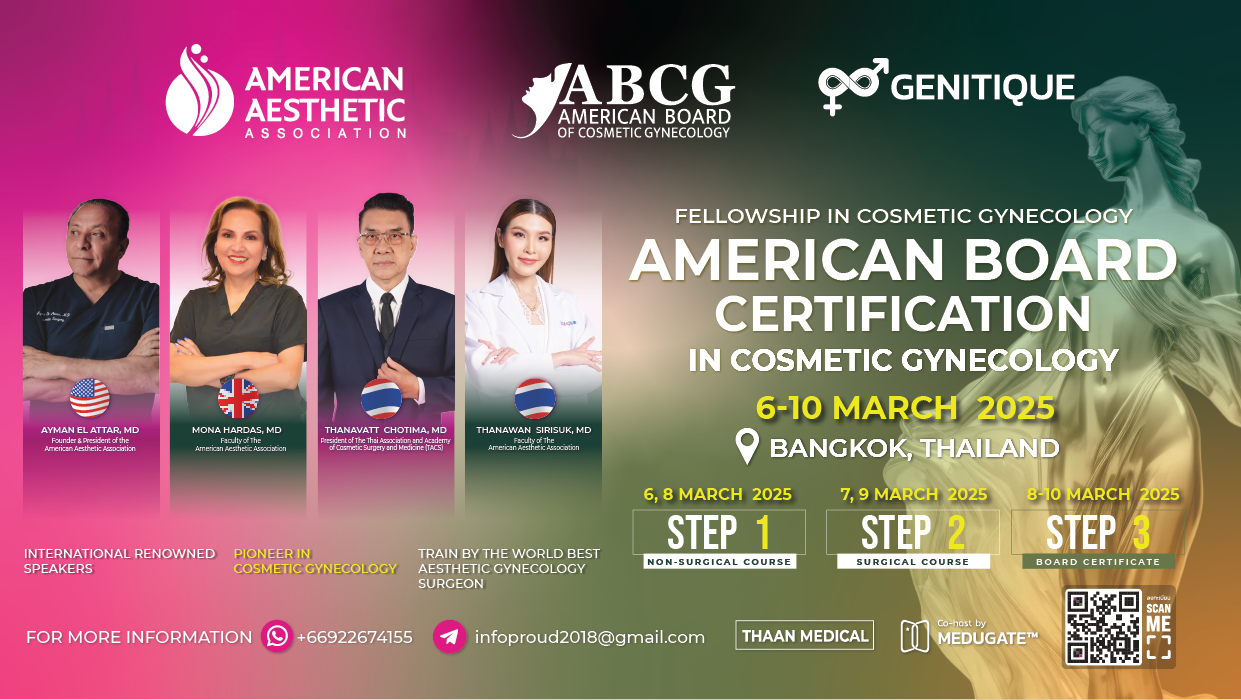 Fellowship in Cosmetic Gynecology 2025